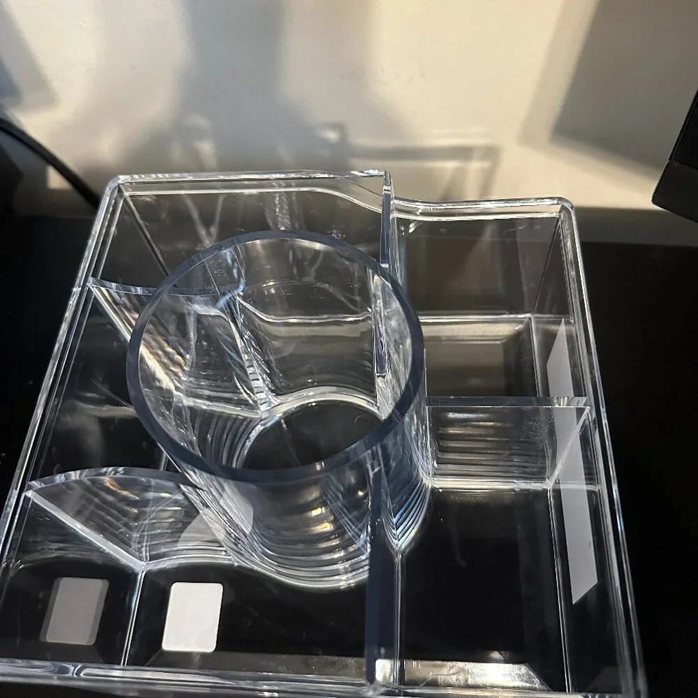 “The Heiress” Multi-Purpose Organizer – Clear Acrylic Storage Bin